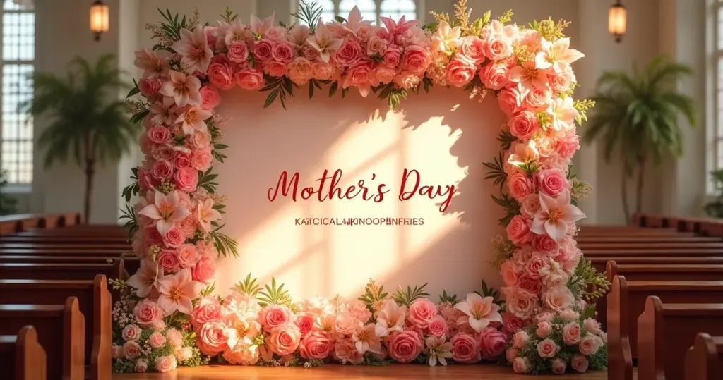 27 Ideias de Painel Decoração Dia das Mães em Igreja que Vão Encantar