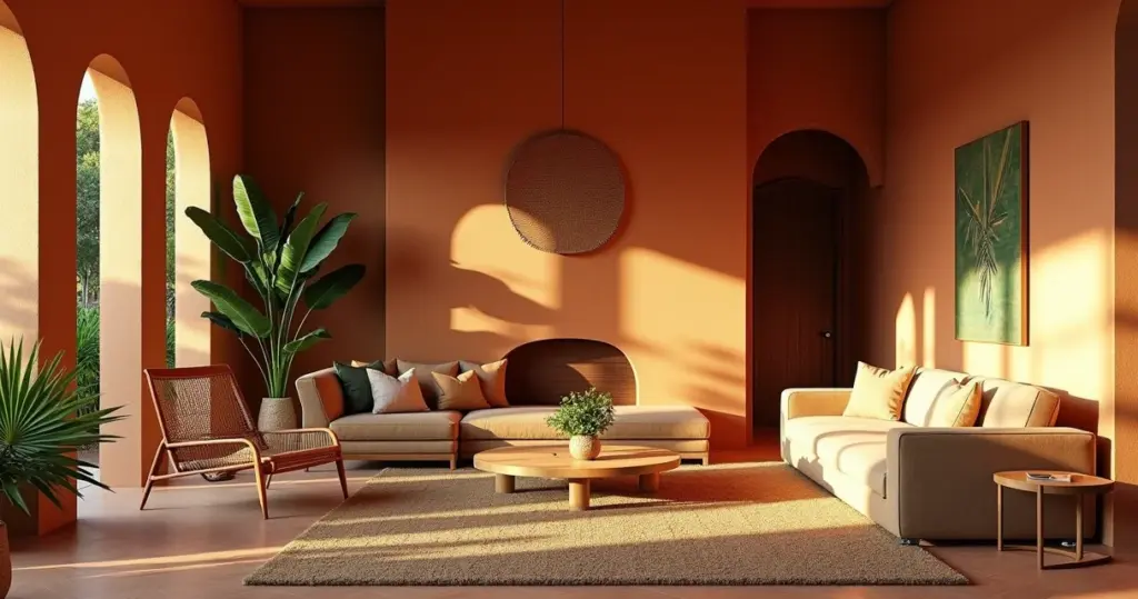 Paleta Terrosa: O Segredo das Cores que Transformam Sua Casa