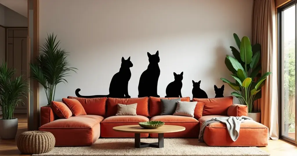 12 Ideias de Papel de Parede de Gato que Vão Transformar Sua Casa