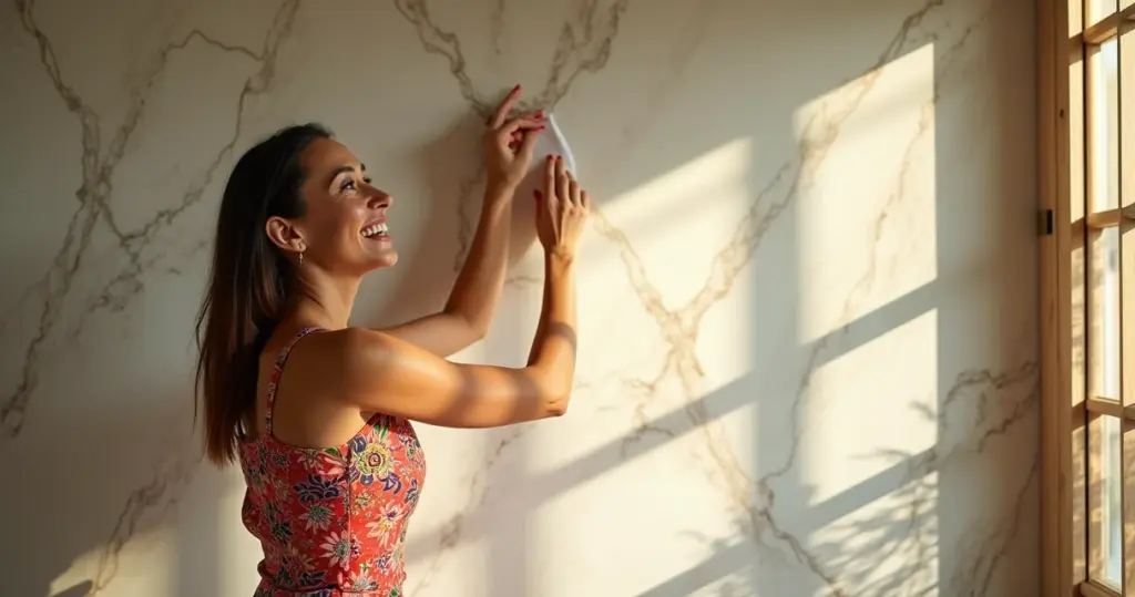 24 Ideias de Papel de Parede Marmore que Transformam sua Casa em 1 Dia