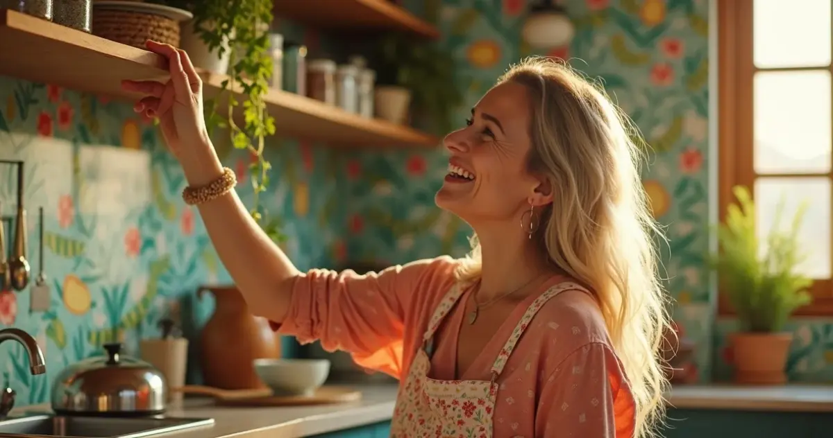 17 Ideias de Papel de Parede para Cozinha: Renove Sem Obra