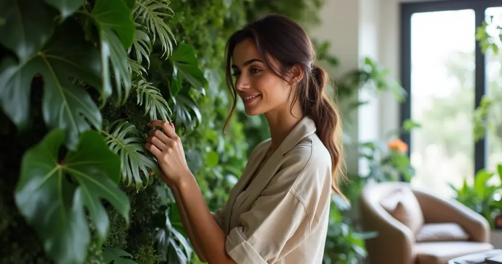 9 Ideias de Parede de Folhas Decoração para Criar Seu Refúgio Urbano