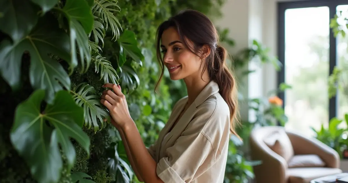 9 Ideias de Parede de Folhas Decoração para Criar Seu Refúgio Urbano