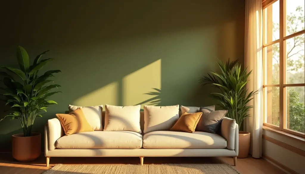 87 Ideias de Parede Verde Oliva para Decorar sem Errar