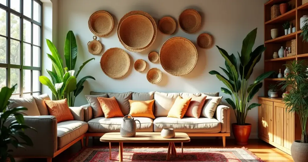 12 Ideias de Peneiras de Palha para Decoração que Transformam Qualquer Canto