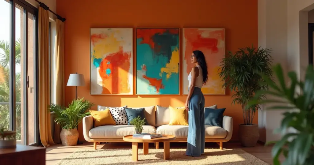 23 Ideias de Quadros Abstratos + 5 Dicas que Galerias Usam