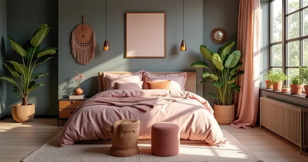 27 Ideias de Quarto Cinza e Rosa para Transformar Seu Espaço