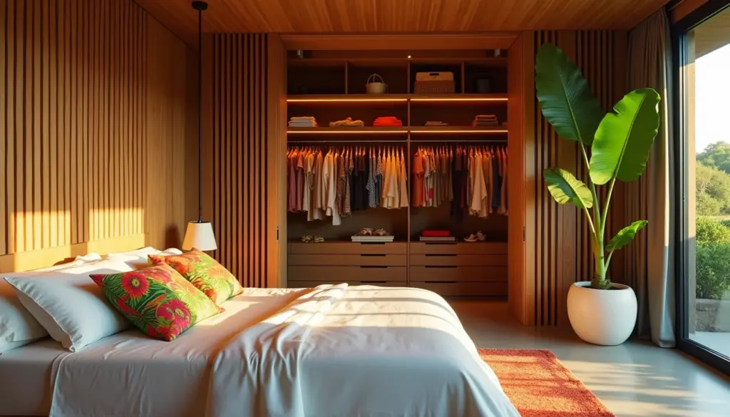 90 Ideias de Quarto com Divisória para Closet Que Ampliam o Espaço