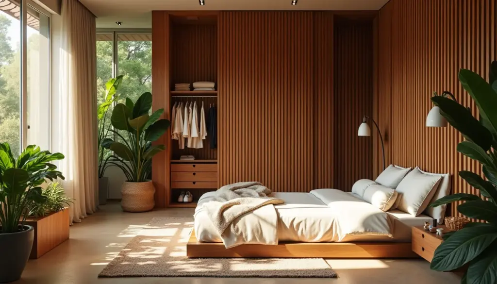 87 Ideias de Quarto de Casal com Closet que Transformam Seu Espaço