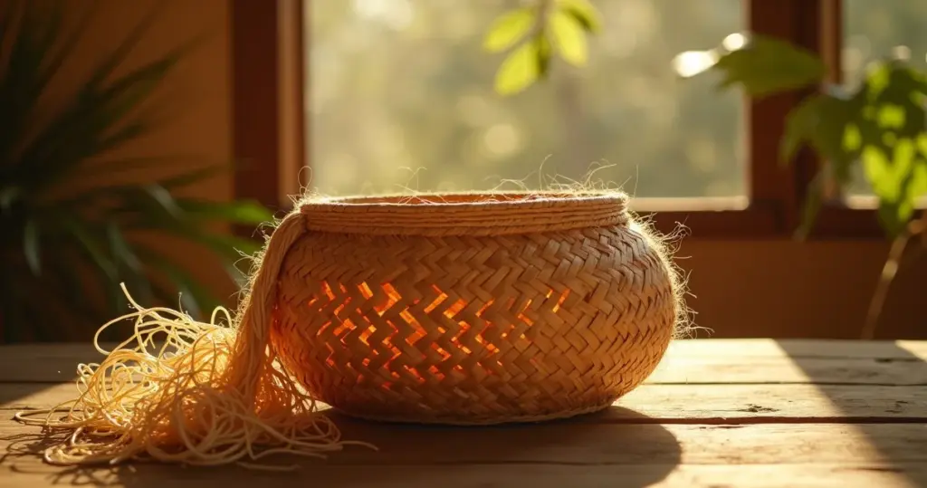 Raphia: a fibra natural que renova sua casa em 5 minutos