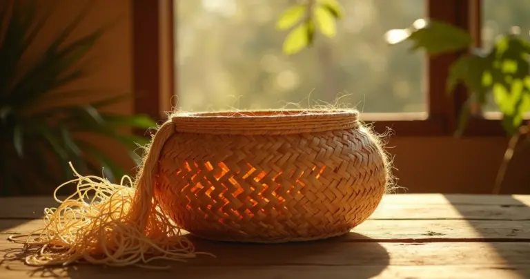 Raphia: a fibra natural que renova sua casa em 5 minutos