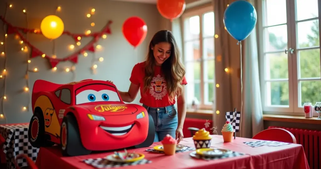 78 Ideias de Relâmpago McQueen Decoração Aniversário que Impressionam