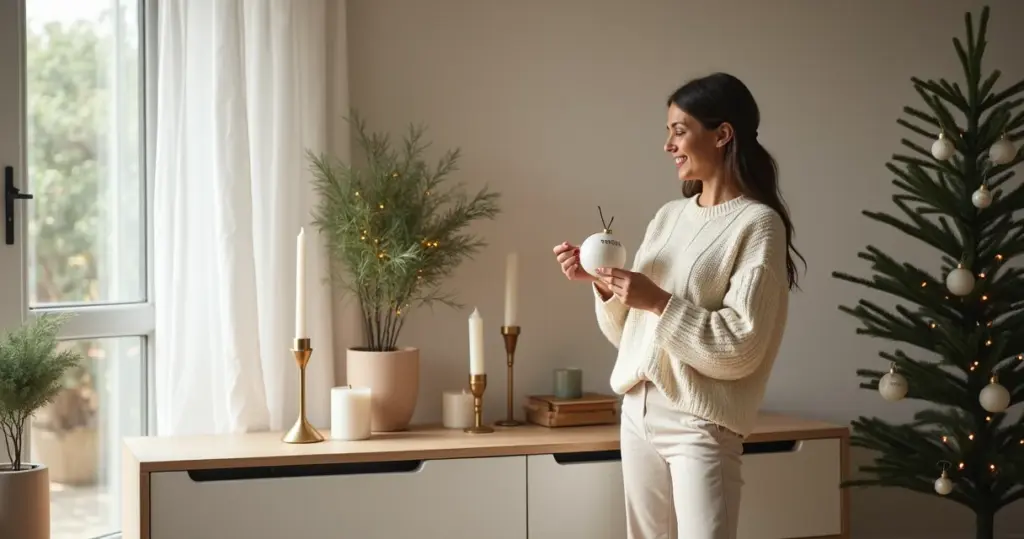 8 Ideias de Sala Sala Decoração de Natal 2025: Minimalista, Barato e Aconchegante