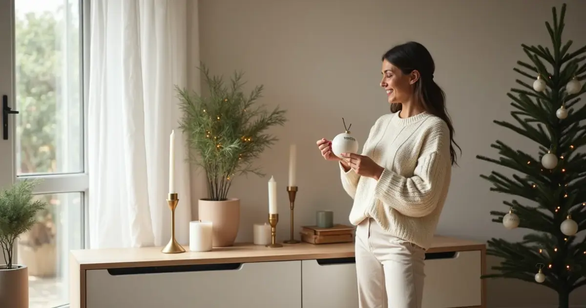 8 Ideias de Sala Sala Decoração de Natal 2025: Minimalista, Barato e Aconchegante