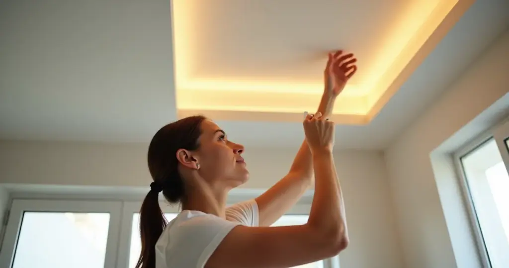 Sanca aberta de gesso: o detalhe que transforma sua casa em 2 dias