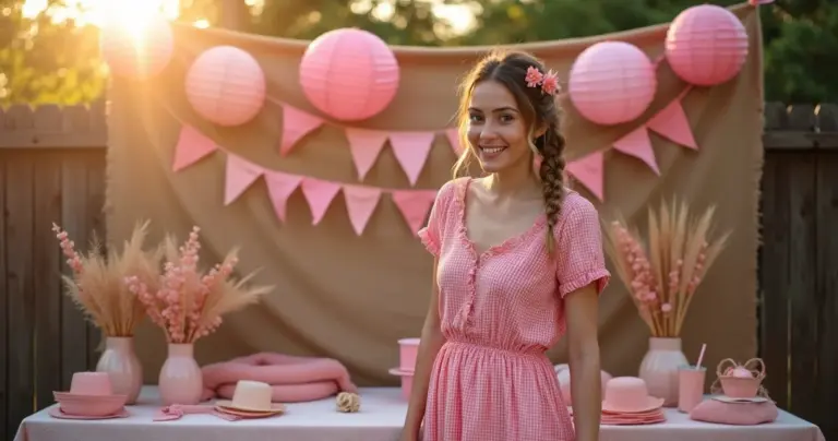 15 Ideias de Simples Decoração Festa Junina Rosa que Vão Encantar
