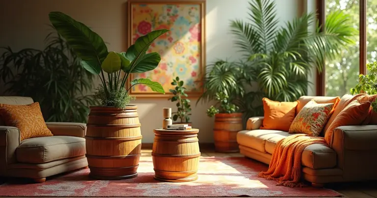 15 Ideias de Tambor Decorativo para Transformar sua Casa 15 Ideias de Tambor Decorativo para Transformar sua Casa