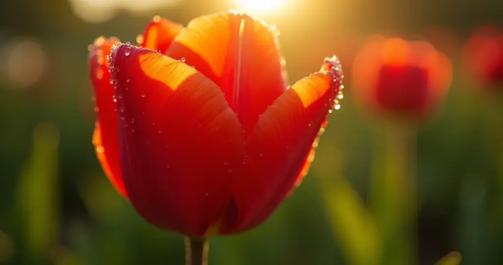 Tulipa Vermelha: O Segredo Que Transforma Jardins e Presentes