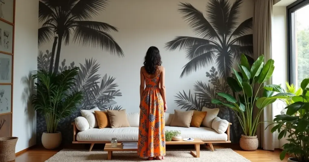 23 Ideias de Wallpaper Black and White para Transformar Sua Casa