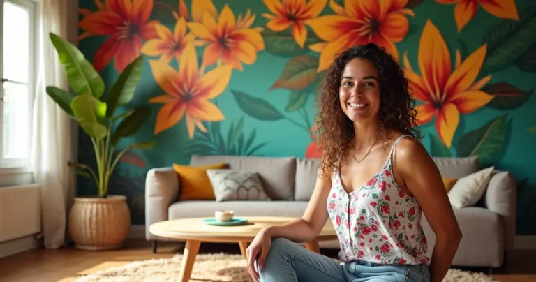 8 Estilos de Wallpaper Flores Desenho que Vão Dominar Sua Casa em 2026