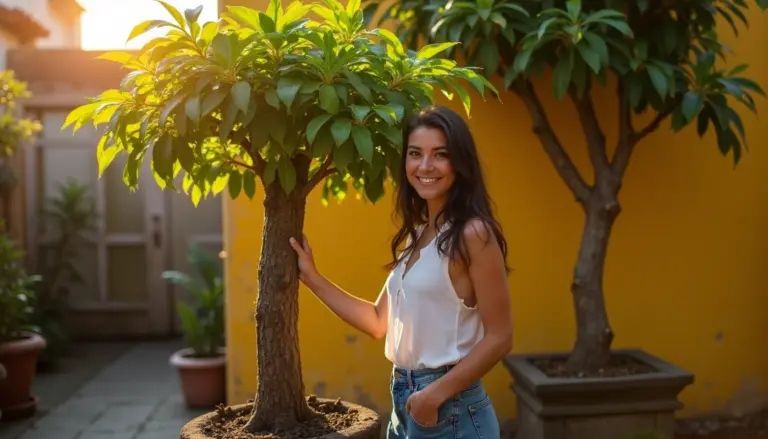 60 Ideias de Árvore para Quintal Pequeno que Não Quebram o Muro