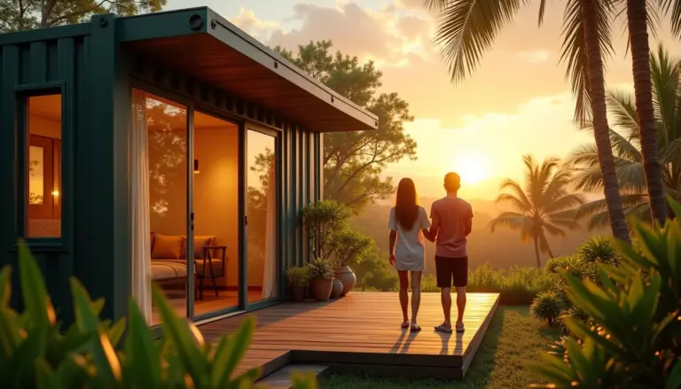 Casa container quanto custa em 2026: preços reais por m²