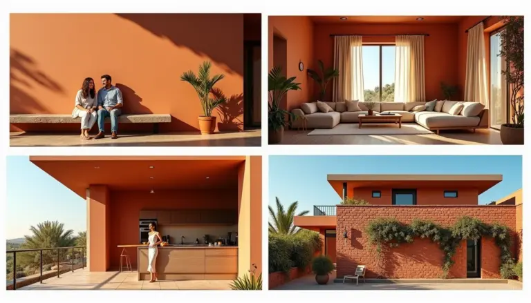 40 Ideias de Casa Cor Terracota que Transformam Fachadas e Interiores