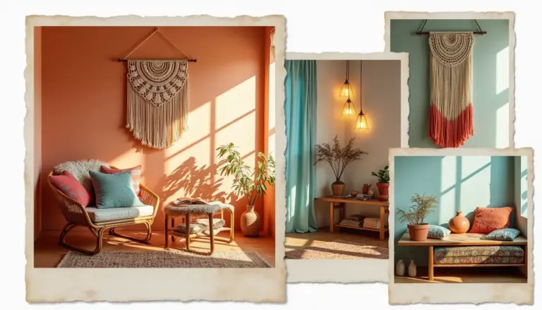 49 Ideias para Casa Estilo Boho Chic que Transformam em 2026