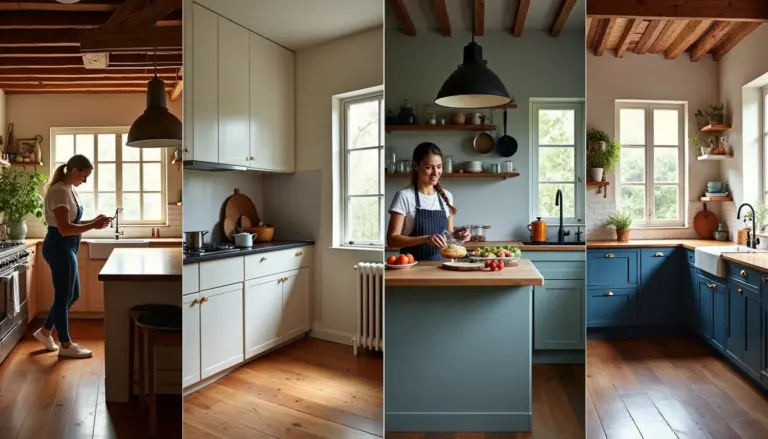 49 Ideias de Cozinha Com Piso de Madeira Que Vão Te Surpreender
