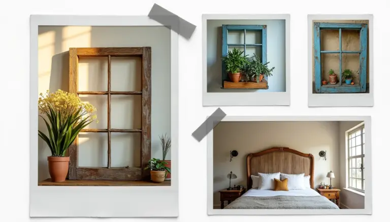 48 Ideias de Decoração com Janelas Antigas para Transformar Sua Casa