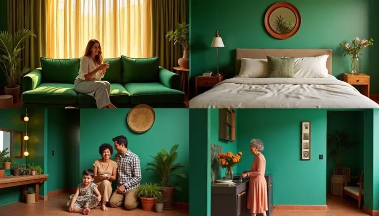 39 Ideias de Decoracao com Parede Verde para 2026: Tons, Materiais e Estilos que Transformam