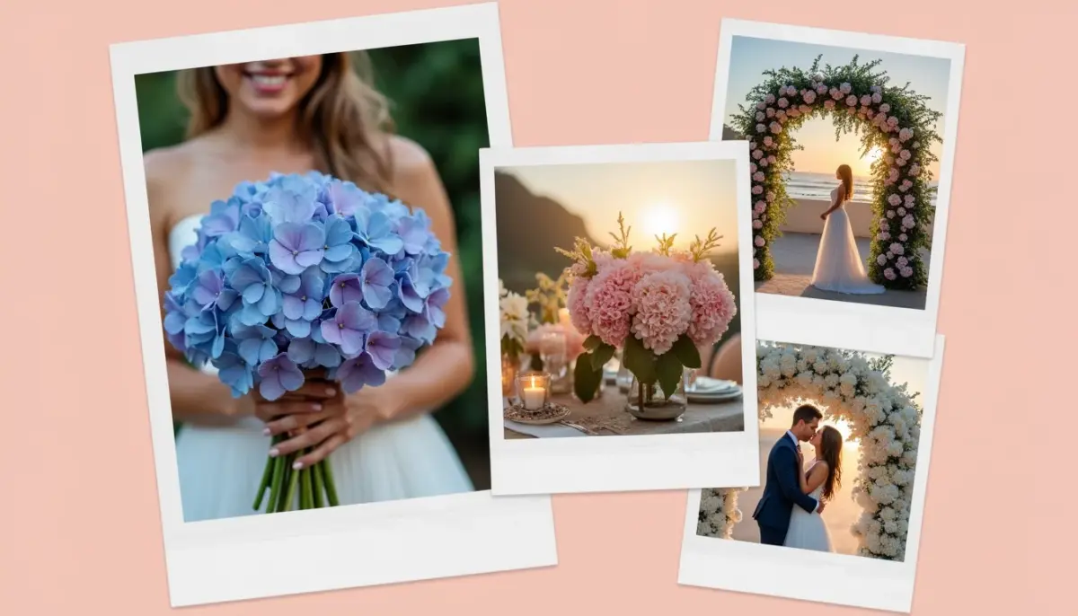 54 Ideias de Decoracao de Casamento Com Hortensias Lindas