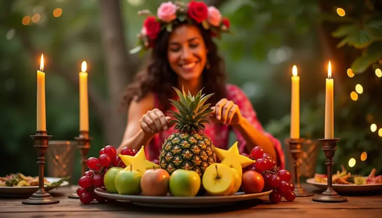 50 Ideias de Decoração de Frutas para o Natal que Duram a Ceia Inteira