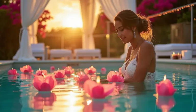 Decoração de Piscina para Festa de Casamento: 7 Ideias Românticas e Seguras Decoração de Piscina para Festa de Casamento: 7 Ideias Românticas e Seguras