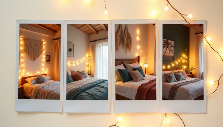 30 Ideias de Decoração de Quarto com Pisca Pisca para 2026