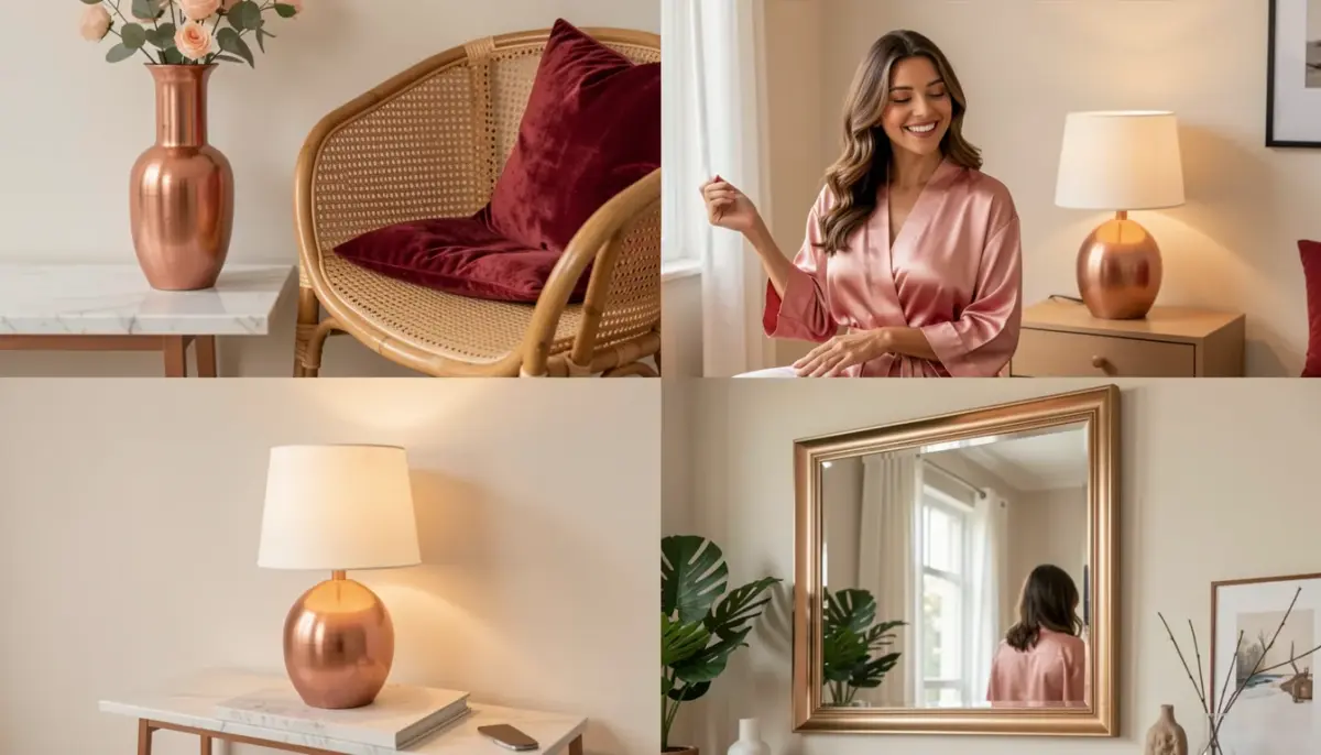 38 Ideias de Decoracao em Rose Gold Elegantes e Sem Exagero