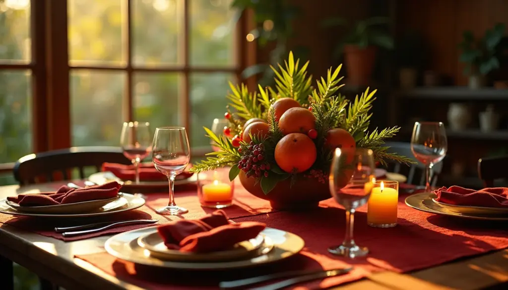 70 ideias de decoração mesa natal simples e barata