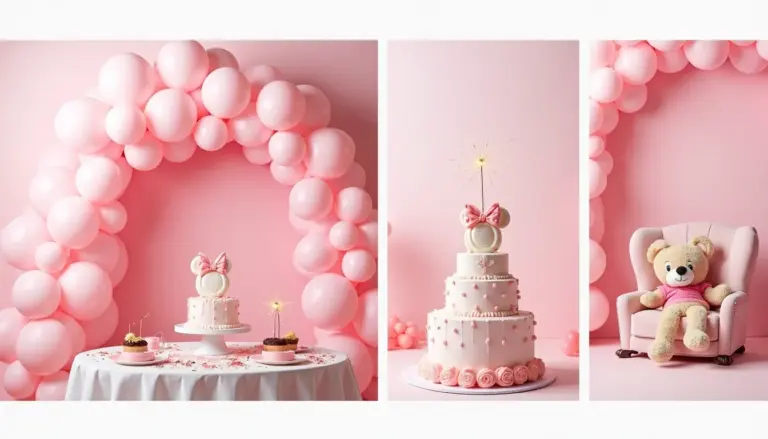 33 Ideias de Decoracao Minnie Rosa 1 Aninho para Festa dos Sonhos