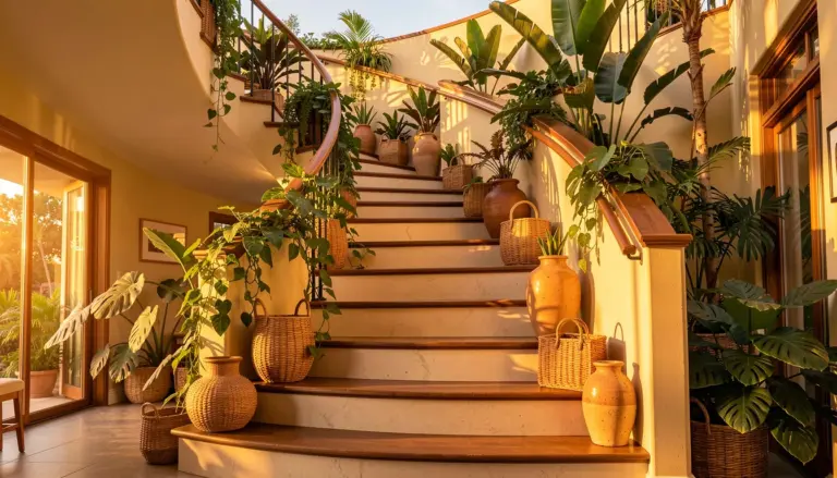 Decoração para Escada: 7 Ideias que Transformam o Espaço