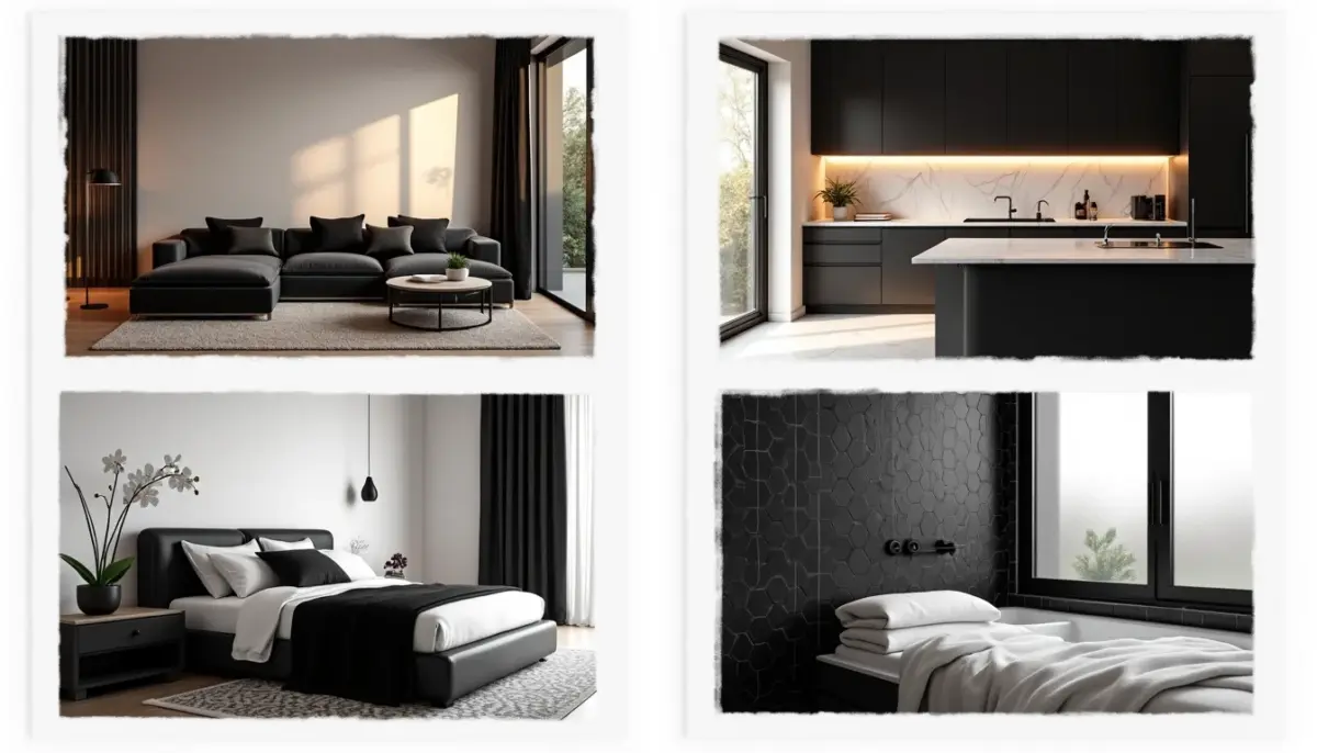 34 Ideias de Decoracao Preta e Branca para Cada Comodo da Casa