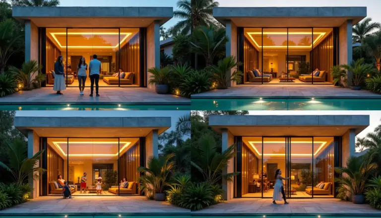 44 Ideias De Fachada Pe Direito Duplo Com Vidro Baratas Que Impressionam