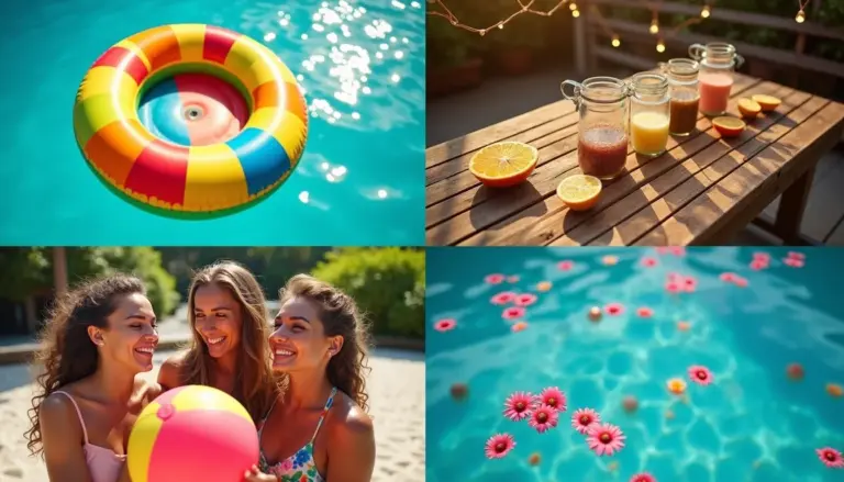 63 Ideias de Festa na Piscina Decoração Simples e Barata 63 Ideias de Festa na Piscina Decoração Simples e Barata