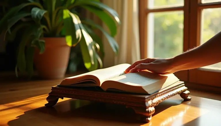Genuflexório: o móvel que vira apoio para livros e plantas