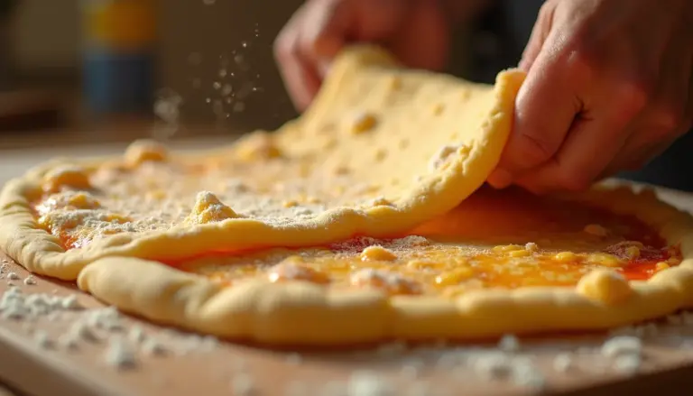 massa de pizza caseira simples e fofinha pronta em 1 hora