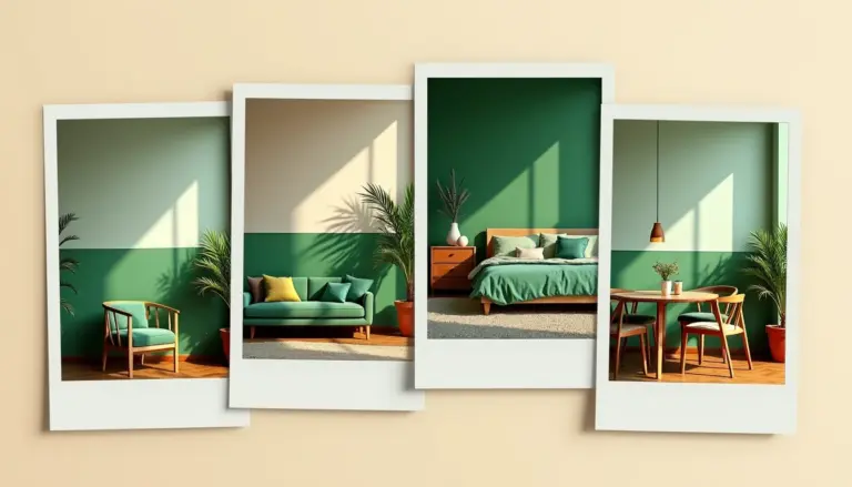 45 Ideias de Meia Parede Verde para Transformar Sua Casa