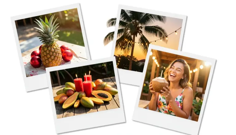 68 Ideias de Natal Tropical Decoracao Com Frutas e Plantas 68 Ideias de Natal Tropical Decoracao Com Frutas e Plantas