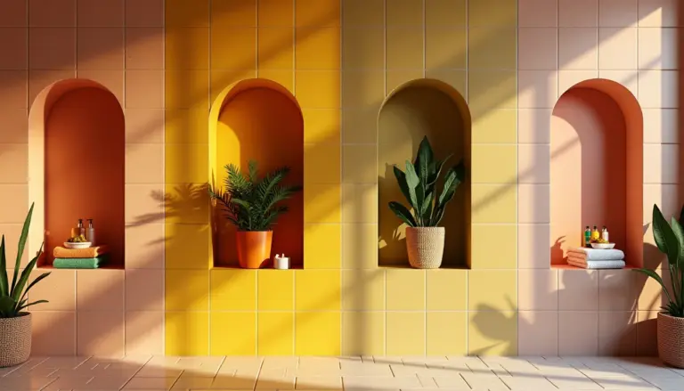 Nicho na parede do banheiro: 57 ideias práticas para organizar sem obra Nicho na parede do banheiro: 57 ideias práticas para organizar sem obra