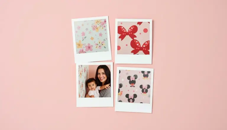 67 Ideias de Papel de Parede da Minnie para Quarto Infantil 67 Ideias de Papel de Parede da Minnie para Quarto Infantil