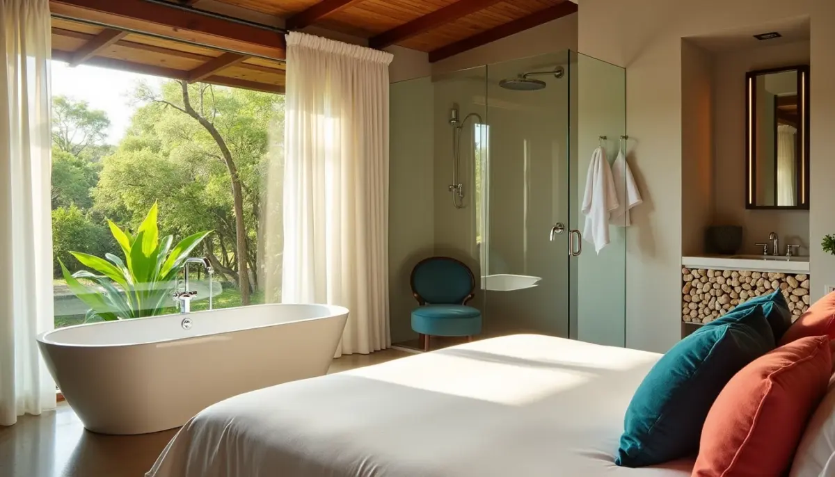68 Ideias de Quarto com Banheiro que Transformam Seu Espaço