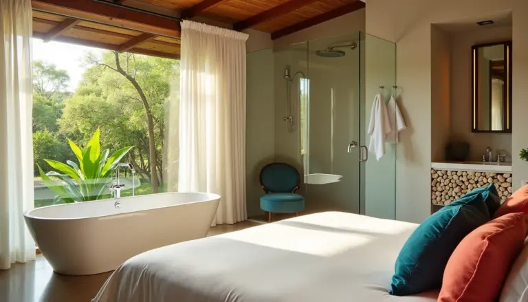 68 Ideias de Quarto com Banheiro que Transformam Seu Espaço